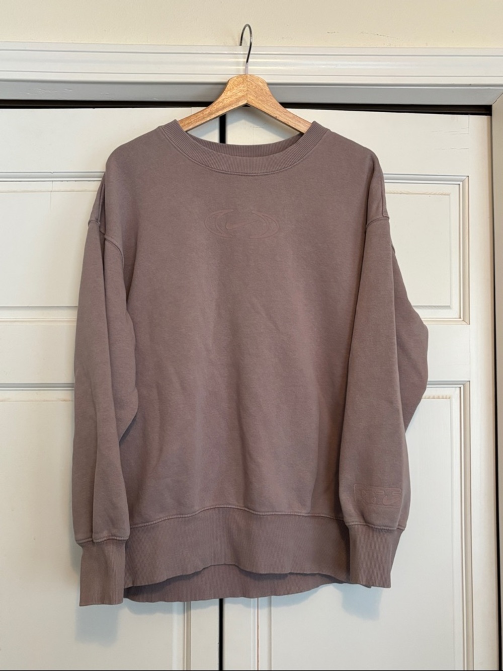 Nike Men's Crewneck Sweatshirt - Taupe Brown